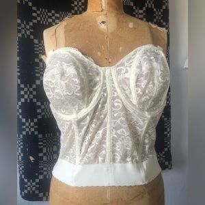 White Goddess 36DD Lace Bustier